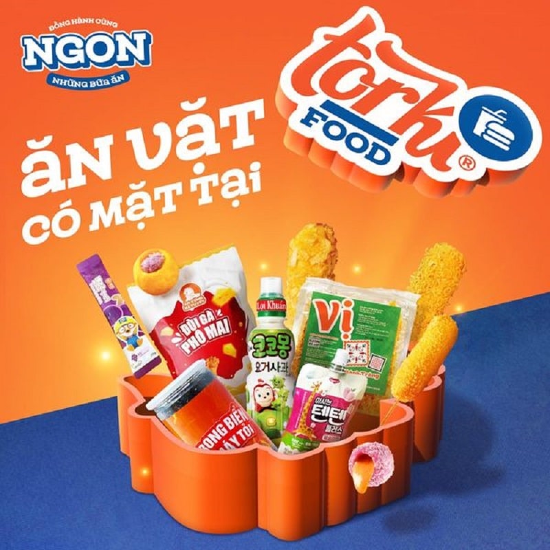 Kệ ăn vặt Torki Food có gì hot?