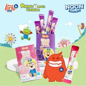 Nước ép trái cây Hanmi thơm ngon thuộc Pororo