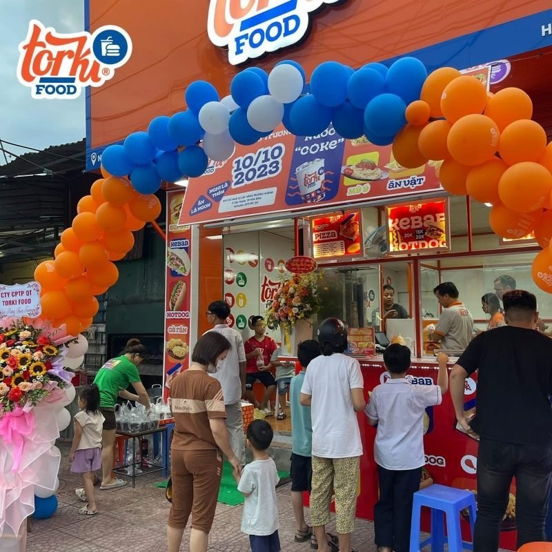 Mô hình Kiosk của Torki Food - Tiện lợi, nhanh chóng, đảm bảo lợi nhuận