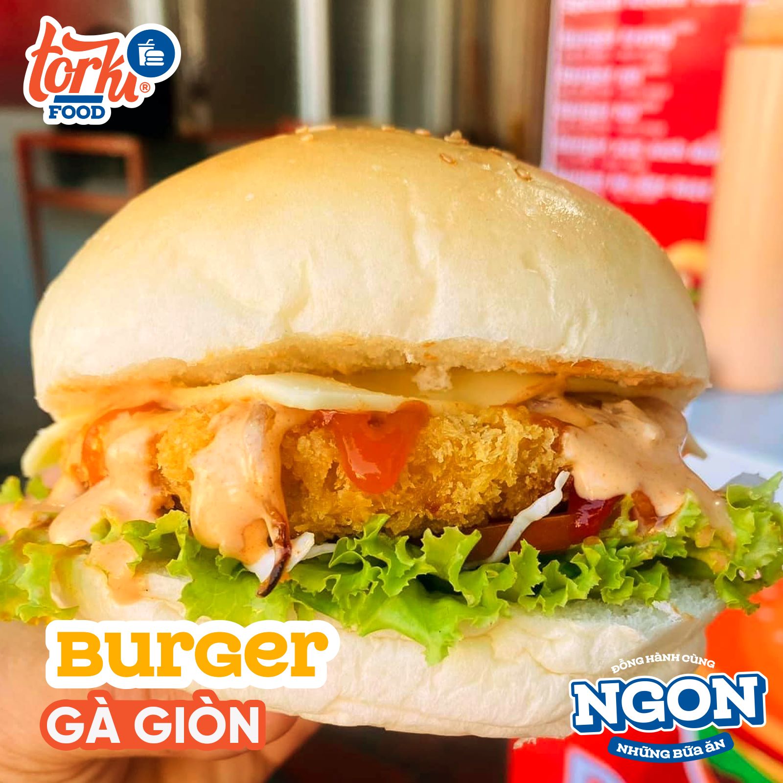 Sự đa dạng của nhân hamburger làm sẵn tại Torki Food