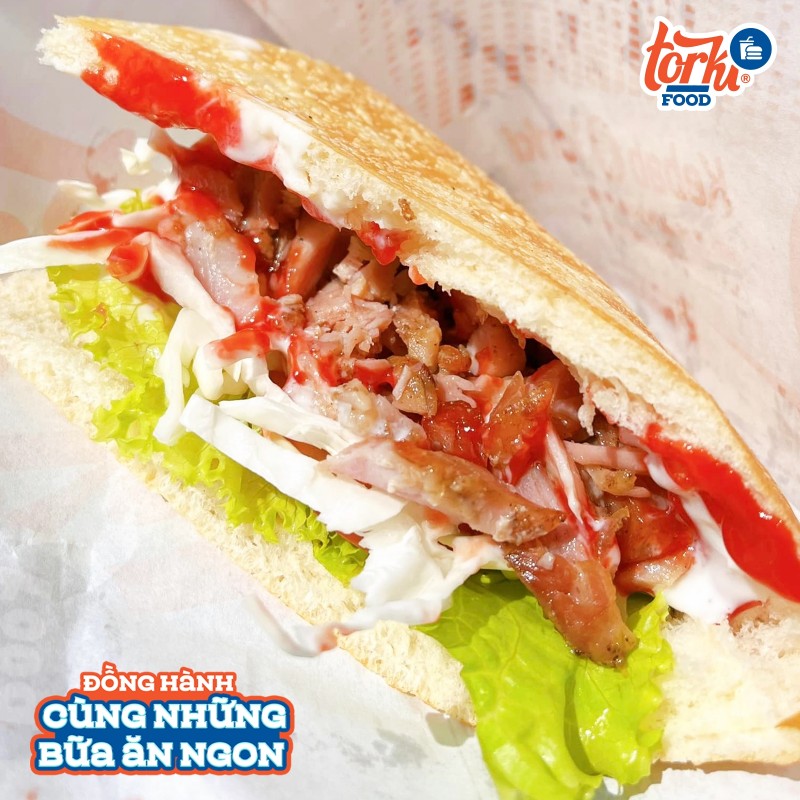 Khám phá thực đơn món bánh mì tại Torki Food