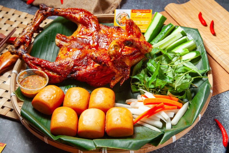 Mẹo làm gà nướng mắm nhĩ da giòn thịt mọng
