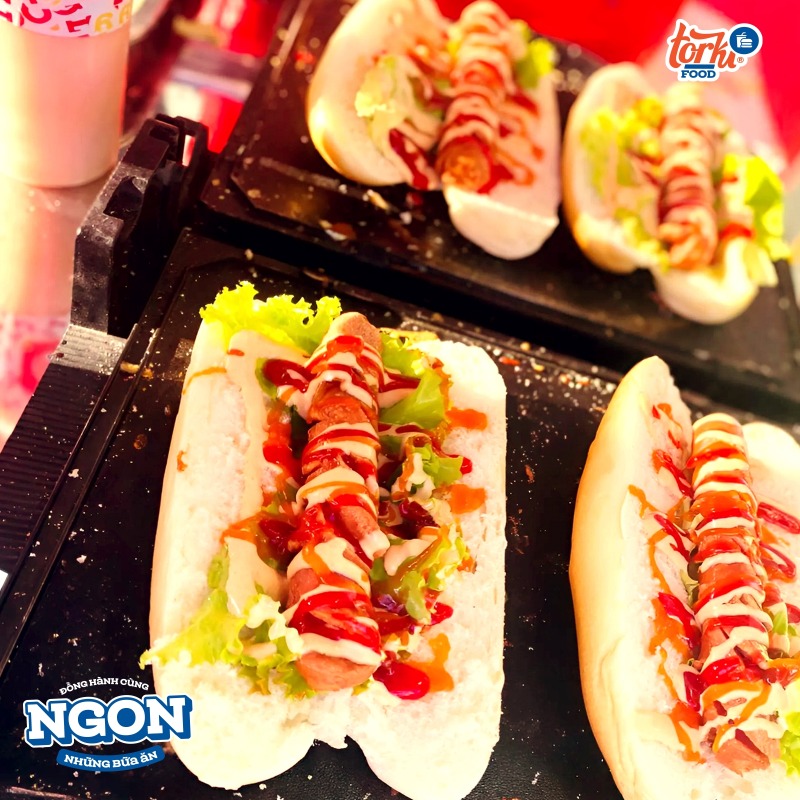Thực đơn bánh mì tiện lợi cho bữa sáng và trưa tại Torki Food