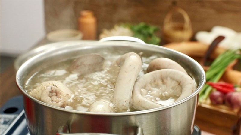 Các bước luộc lòng se điếu