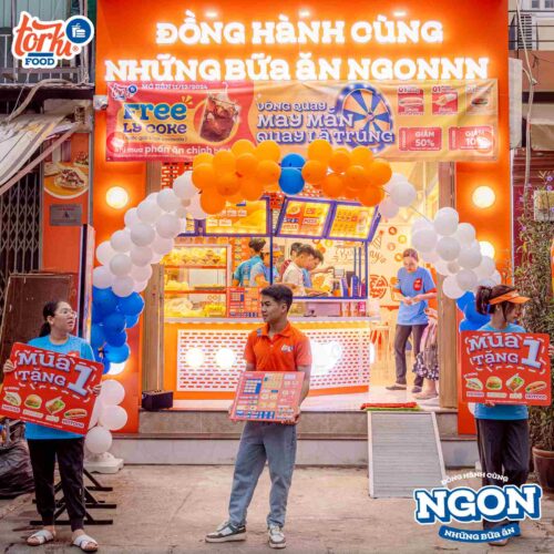 Torki Food phát triển bền vững với hệ thống kinh doanh đa món thức ăn nhanh