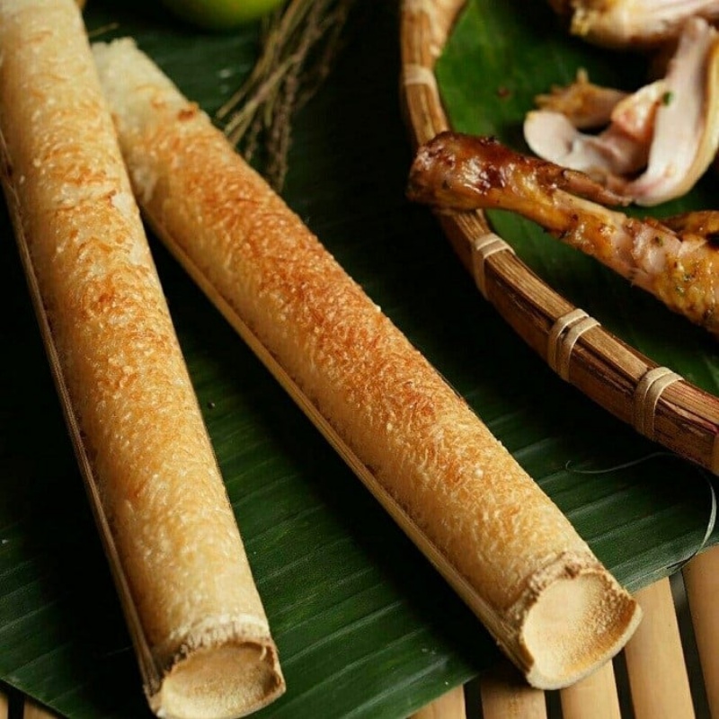 Các bước chế biến gà nướng cơm lam chuẩn vị Tây Nguyên