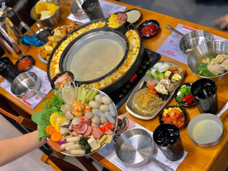 Quán tokbokki buffet nổi bật gần đây
