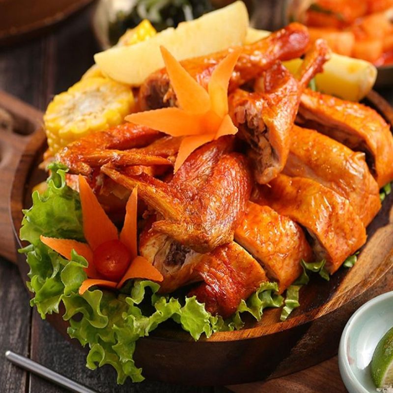 Gà nướng lu - hương vị truyền thống miền Tây
