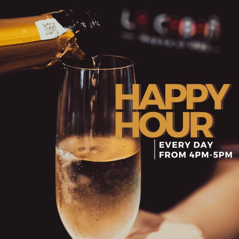 Thiết kế happy hour theo chủ đề