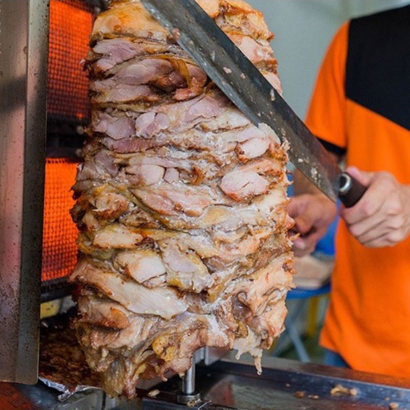 Công dụng tuyệt vời của máy nướng thịt kebab
