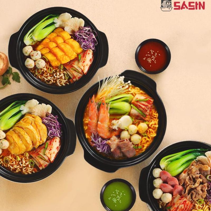 Lẩu Hàn Quốc tại mì cay Sasin