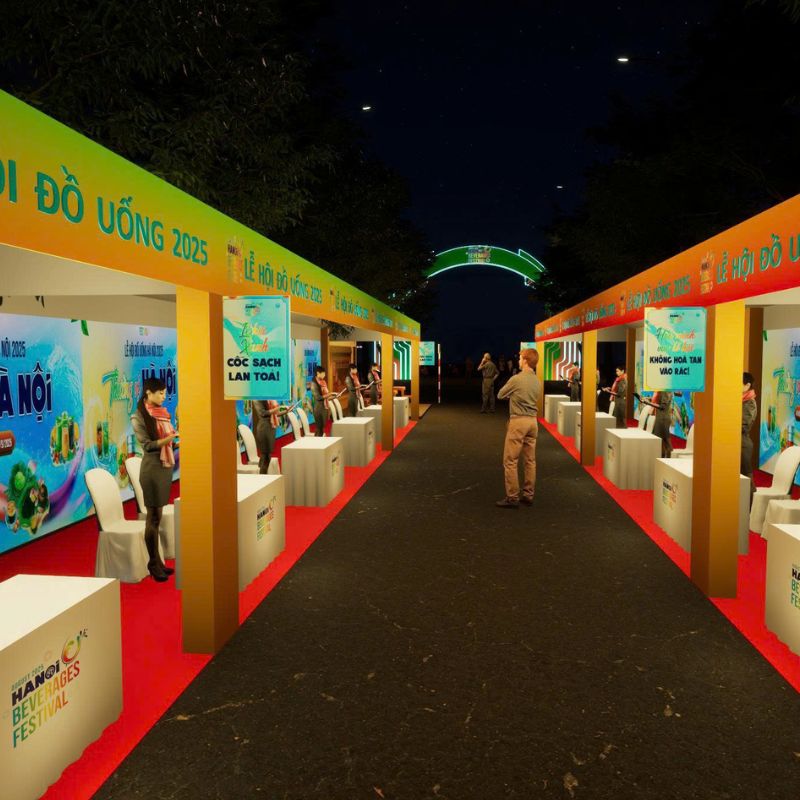 Lễ hội đồ uống Hà Nội 2025 - trải nghiệm mở trên tuyến phố Trịnh Công Sơn