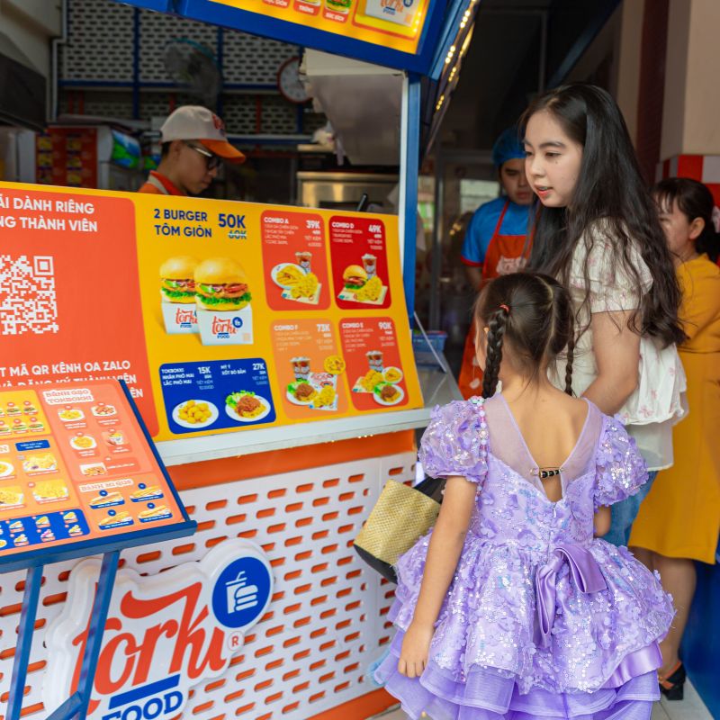 Chiến lược đa mô hình kinh doanh tại Torki Food