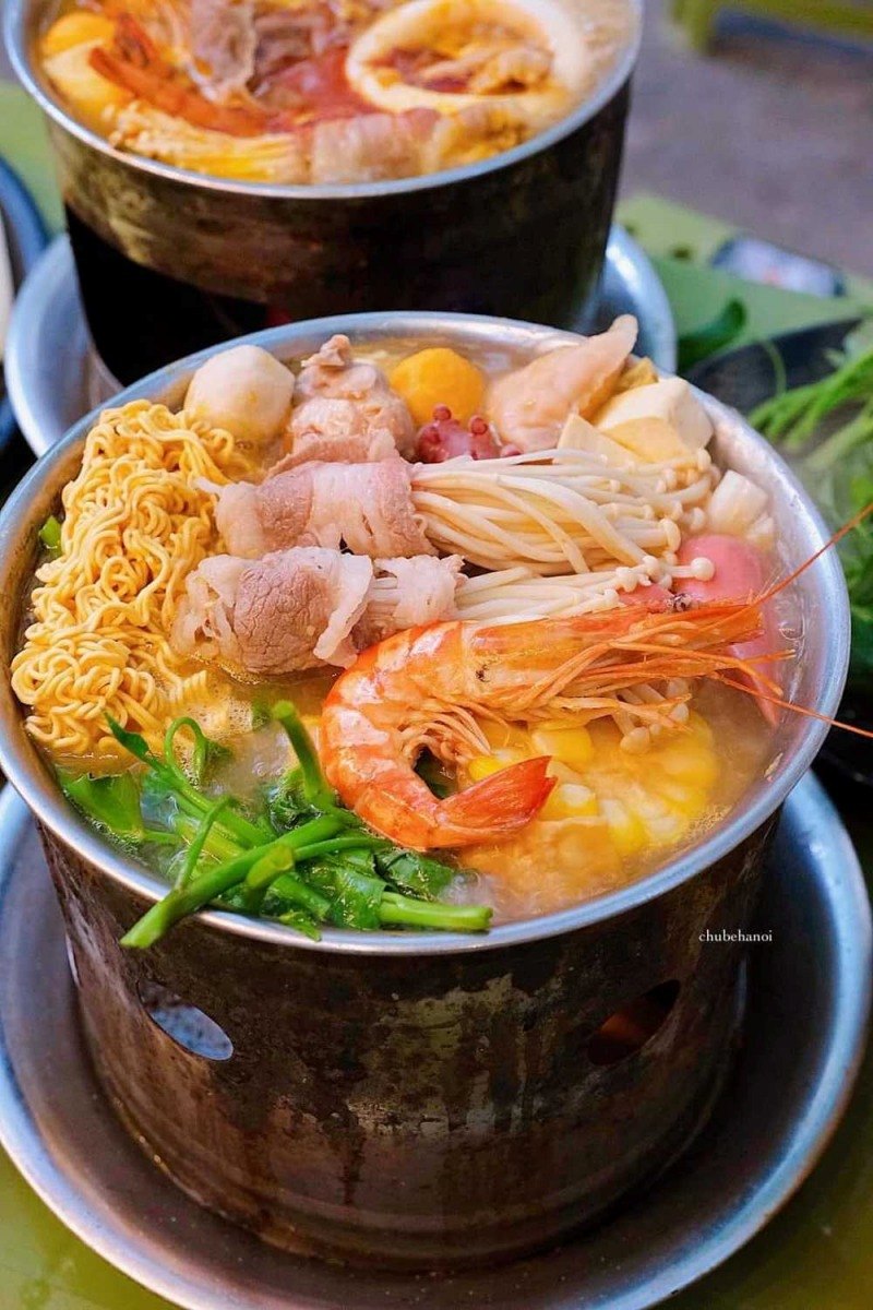 Lẩu Cô Đơn – Không gian rông rãi, phục vụ món lẩu bình dân