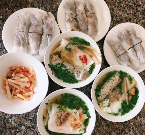 Review món bánh cuốn Cao Bằng thơm ngon hấp dẫn