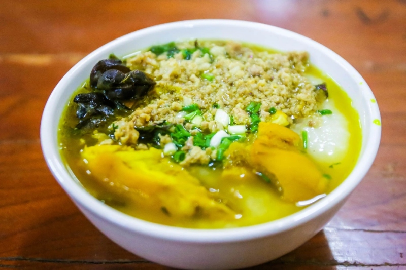 Review món cháo ấu tẩu đặc sản Hà Giang