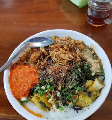 Review món cháo ấu tẩu đặc sản Hà Giang