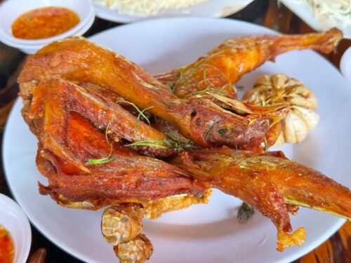 Review món gà đốt Ô Thum đặc sản An Giang