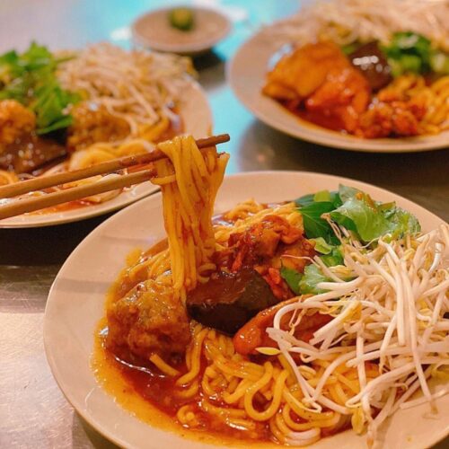 Review món bánh tầm cay Cà Mau - Đặc sản đất Mũi
