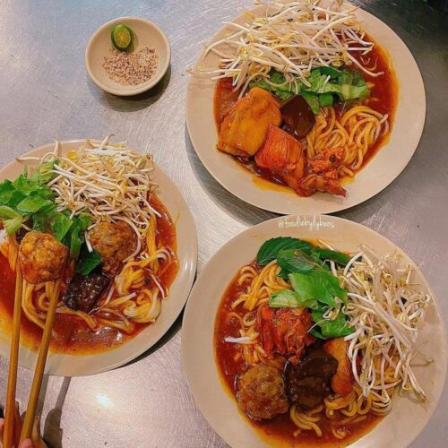 Review món bánh tầm cay Cà Mau - Đặc sản đất Mũi