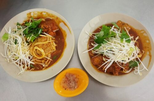 Review món bánh tầm cay Cà Mau - Đặc sản đất Mũi