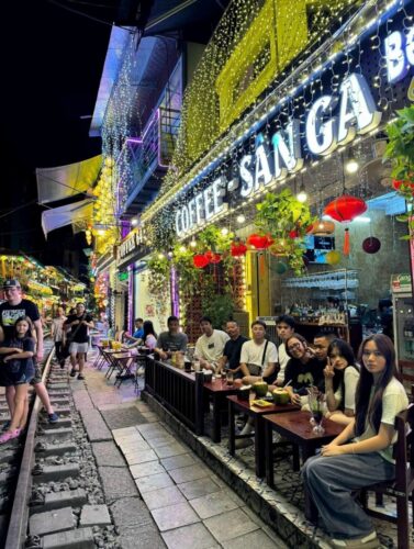 Những trải nghiệm hứa hẹn tại phố cà phê đường tàu