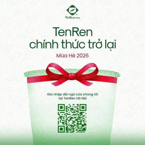 Thương hiệu trà sữa Tenren tái xuất sau 6 năm rời khỏi Việt Nam