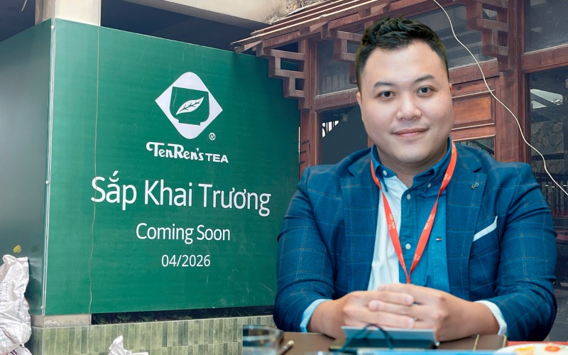 Thương hiệu trà sữa Tenren tái xuất sau 6 năm rời khỏi Việt Nam