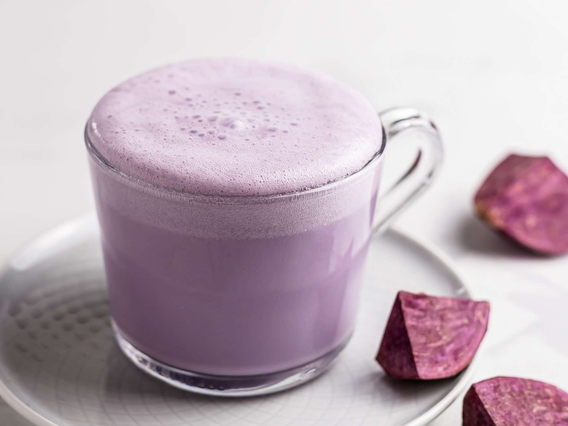 Ube Latte chiếm ngôi vương khi matcha tăng giá không phanh
