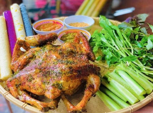List quán gà nướng cơm lam ngon tại Sài Gòn