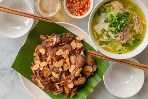 List quán ngan cháy tỏi Hà Nội ngon trứ danh