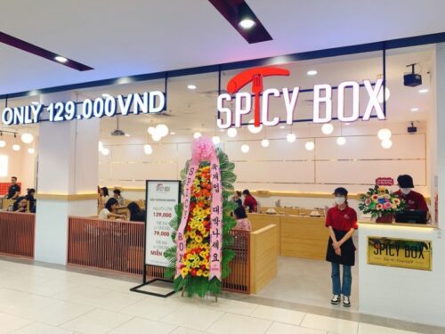Review buffet tokbokki Hàn Quốc Spicy Box