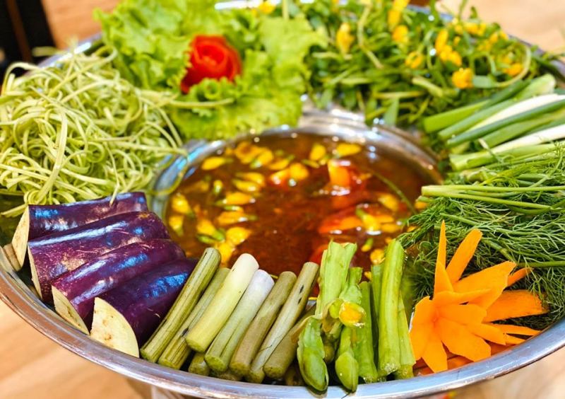 Nguyên liệu nấu lẩu mắm cần thơ
