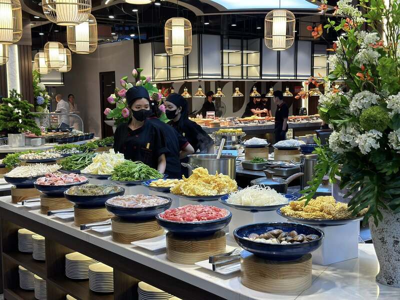 Phong cách buffet Poseidon