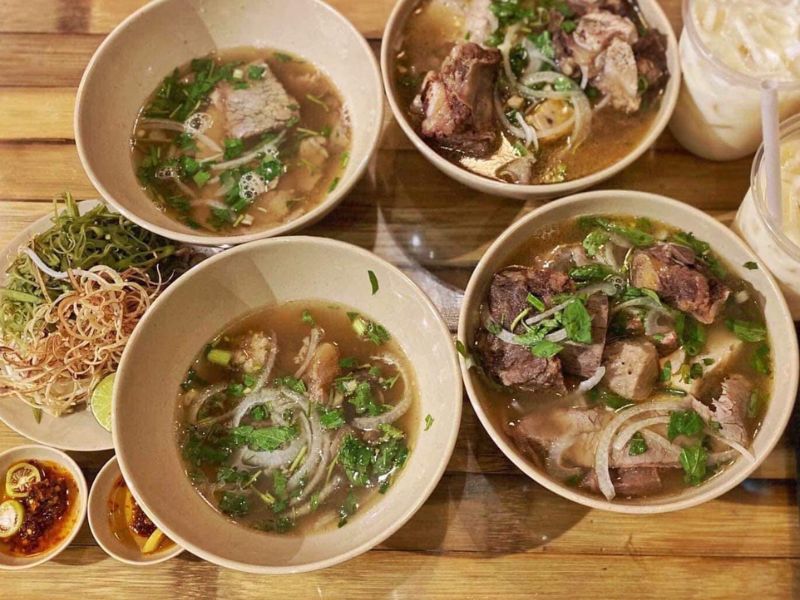 top các quán bún bò ngon tại quận 1