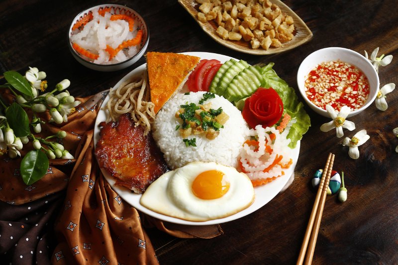 cách nấu cơm tấm ngon tại nhà