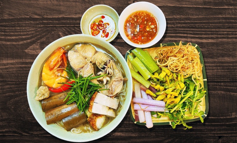 cách nấu bún mắm miền tây