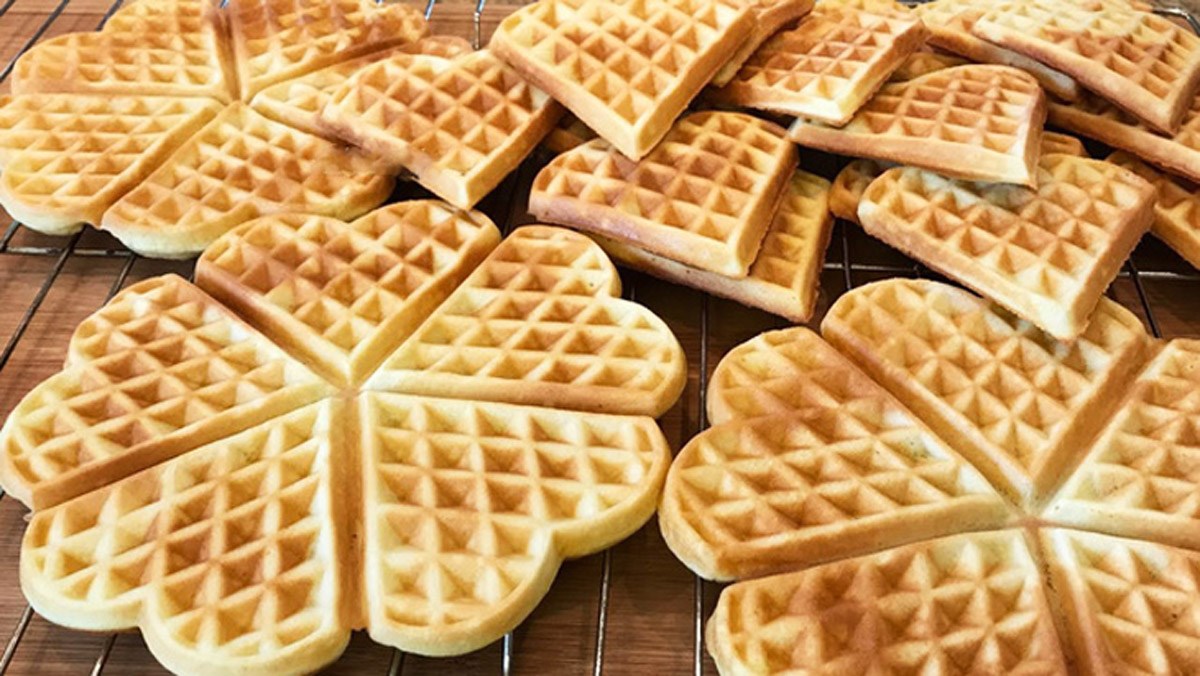bánh waffle