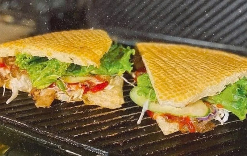 cách làm bánh mì tam giác