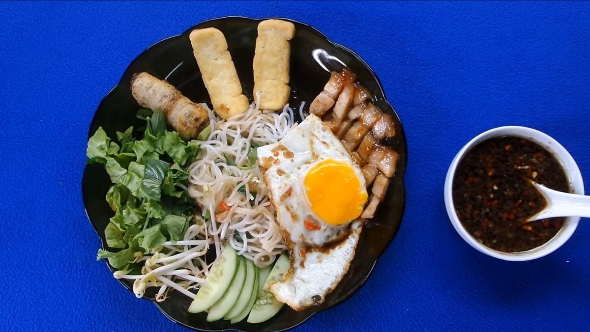 cách làm bún nước tương mặn