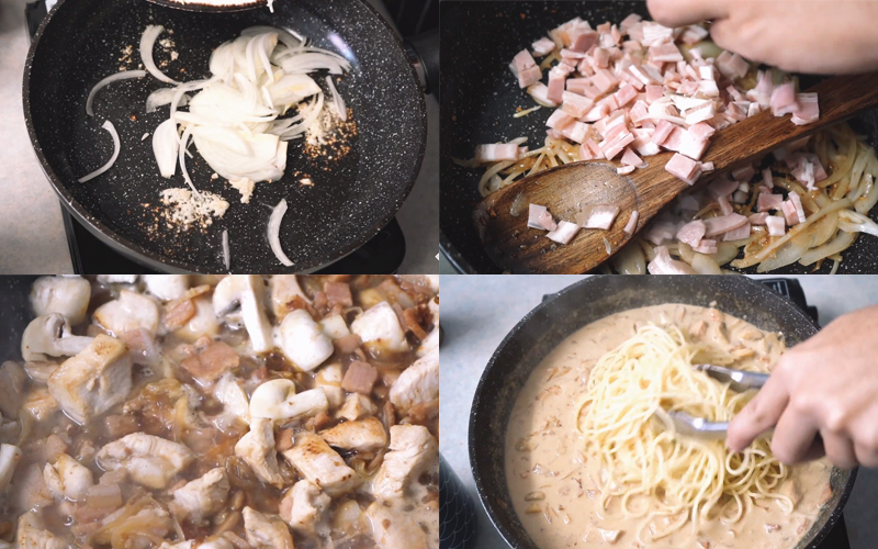 cách làm mỳ ý sốt bò bầm tại nhà