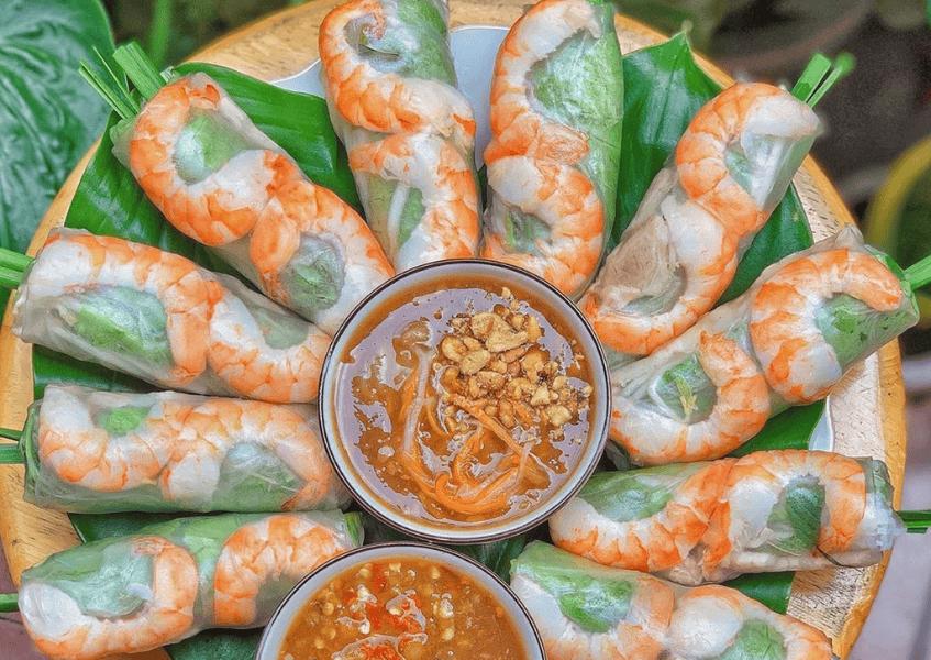 nơi bán gỏi cuốn tôm thịt ngon